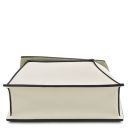 TL Bag Schultertasche aus Leder Beige TL142253