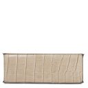 Afrodite Sac à Main en Cuir Effet Croco Beige TL142300