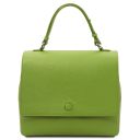 Silene Leather Convertible Backpack Handbag Green TL142152
