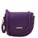 TL Bag Borsa a Tracolla in Pelle Viola TL142218