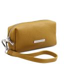 TL Bag Soft Leather Toiletry Case Горчичный TL142315