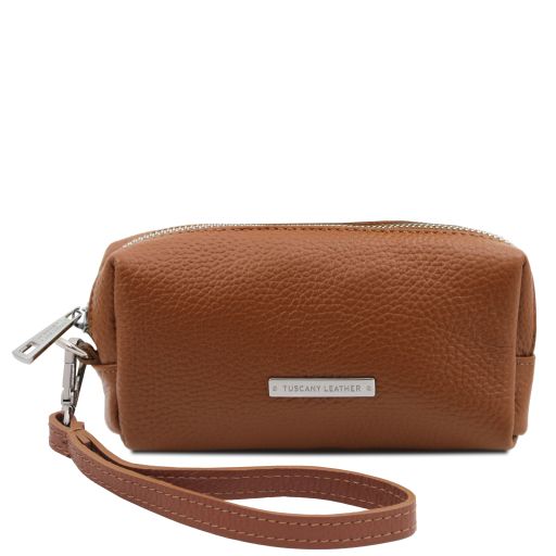 TL Bag Neceser en Piel Suave Cognac TL142315