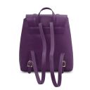 TL Bag Mochila Para Mujer en Piel Violeta TL142281