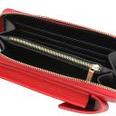 TL Bag Lederbrieftasche/Handyhalter mit Tragegurt Lipstick Rot TL142323