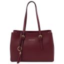 TL Bag Leather Shoulder bag Bordeaux TL142037