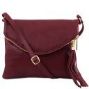 TL Young Bag Bolso con Bandolera y Borla Bordeaux TL141153