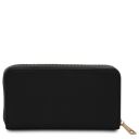 Eris Exclusive zip Around Leather Wallet Black TL142318