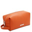TL Bag Reise - Kulturtasche aus Weichem Leder Orange TL142324