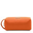 TL Bag Beauty Case in Pelle Morbida Arancio TL142324