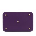 Minerva Sac Seau Pour Femme en Cuir Violet TL142145