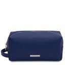 TL Bag Beauty Case en Piel Suave Azul oscuro TL142324